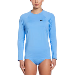 NIKE Essential Long Sleeve Hydroguard เสื้อรัชการ์ดผู้หญิง