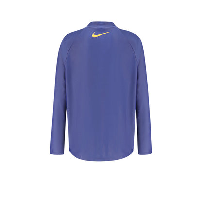 NIKE Long-Sleeve Zip Hydroguard Boys Rashguard