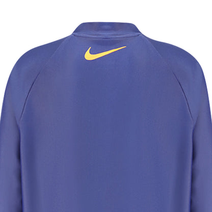 NIKE Long-Sleeve Zip Hydroguard Boys Rashguard