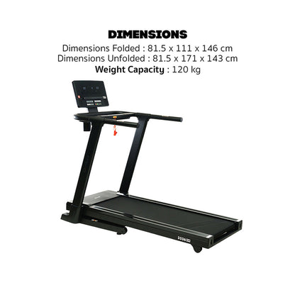 OMA 4.5HP Motorised Treadmill