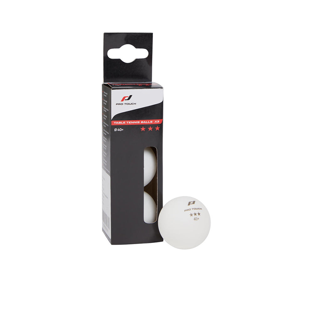 PRO TOUCH Pro Ball 3 Star ลูกปิงปอง (แพ็ค 3 ลูก)