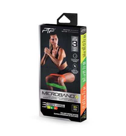 PTP MicroBand Combo+ 3 Pack Resistance Band - Supersports Thailand