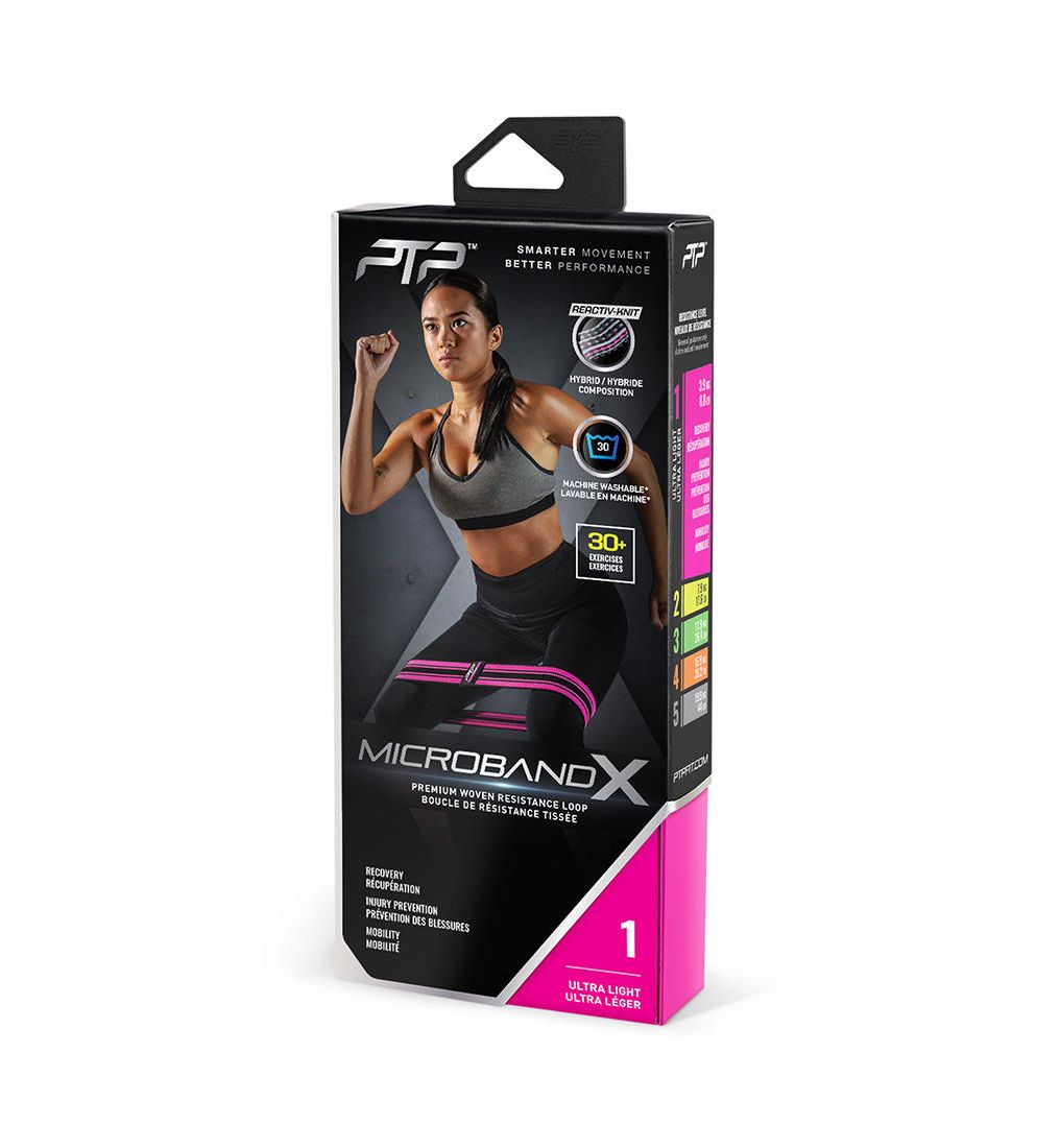 PTP Microband X1 Stripe Ultra Light Resistance Band - Supersports Thailand