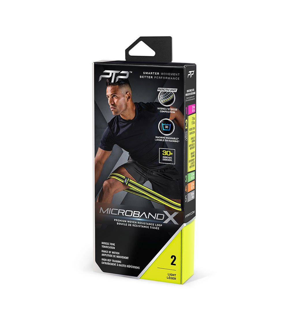 PTP Microband X2 Stripe Light Resistance Band - Supersports Thailand