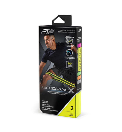 PTP Microband X2 Stripe Light Resistance Band - Supersports Thailand