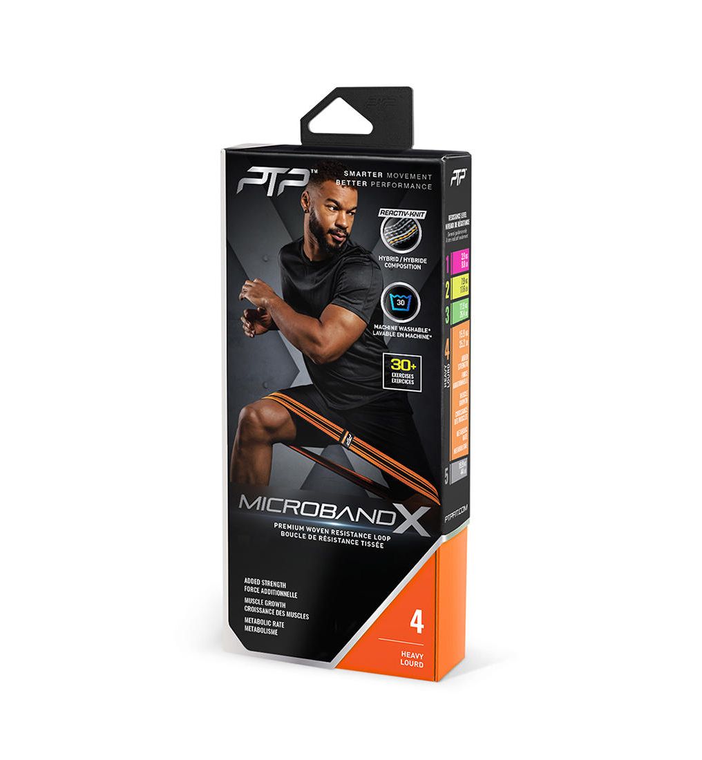 PTP Microband X4 Stripe Heavy Resistance Band - Supersports Thailand Supersports Thailand