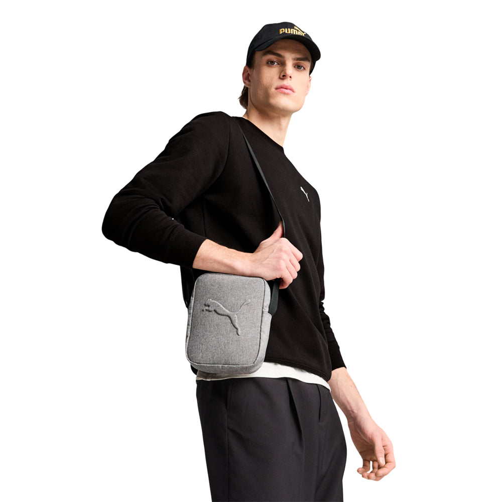 PUMA Buzz Heather Portable Unisex Crossbody Bag - Supersports Thailand Supersports Thailand