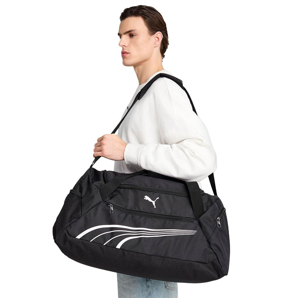 PUMA Fundamental 49L Medium Sports กระเป๋ายิมทรงหมอนผู้ใหญ่