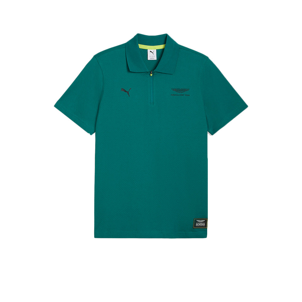 PUMA x Aston Martin Aramco F1® Team Jacquard Men's Polo Shirt - Supersports Thailand Supersports Thailand