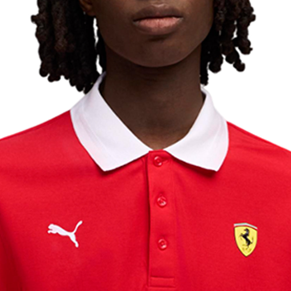 PUMA Scuderia Ferrari Pique Men's Polo Shirt - Supersports Thailand
