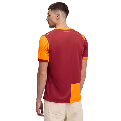 PUMA เสื้อแข่งผู้ชายทีมกาลาตาซาราย ชุดเหย้า ฤดูกาล 2025/26