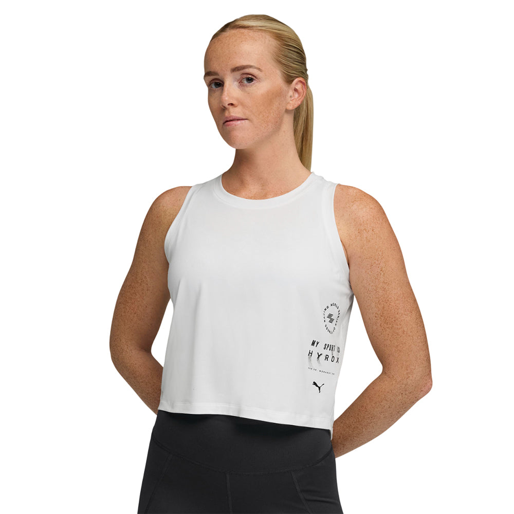 PUMA x HYROX x CLOUDSPUN Crop Women's Training Tank - Supersports Thailand