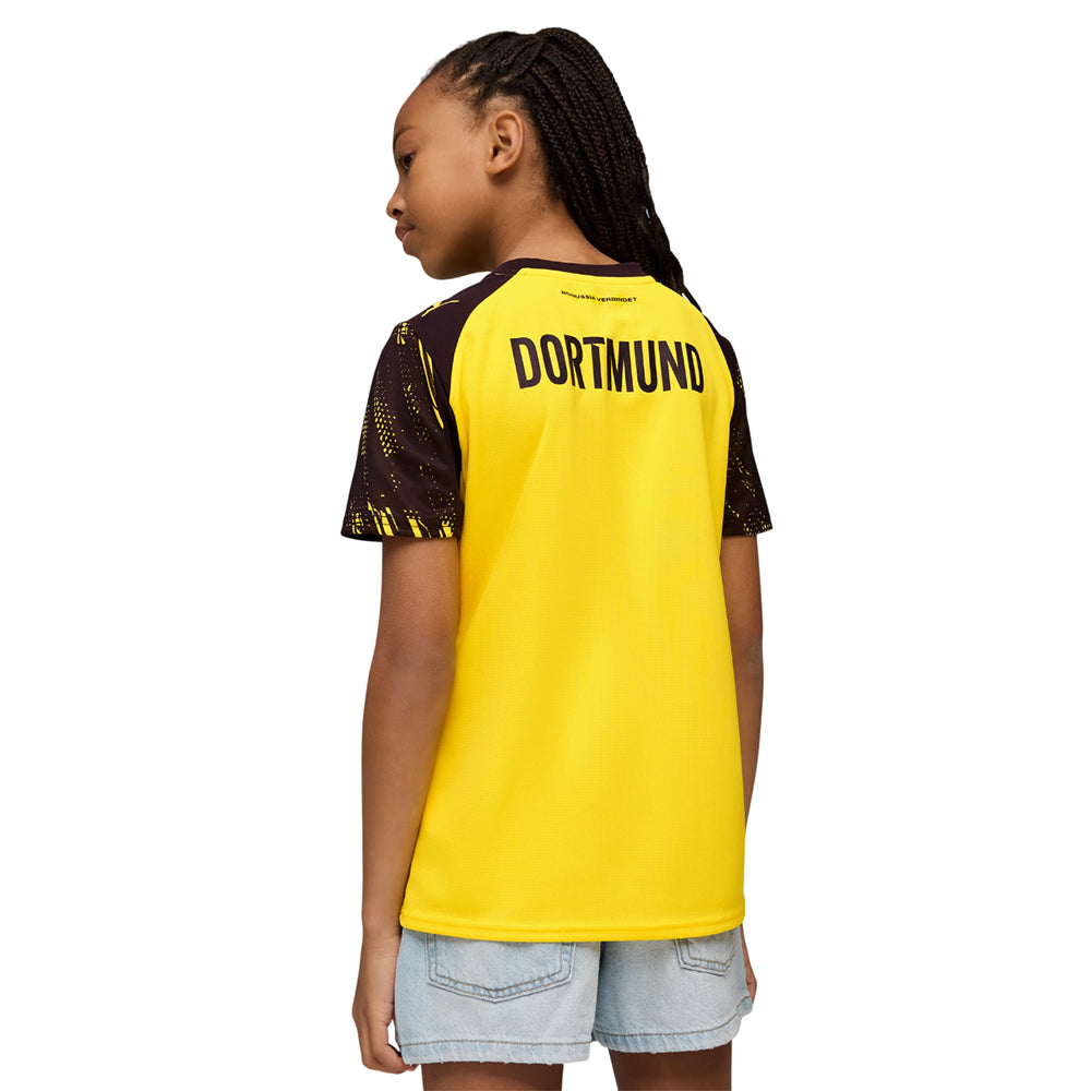 PUMA Boys Borussia Dortmund Home 2025/26 Jersey