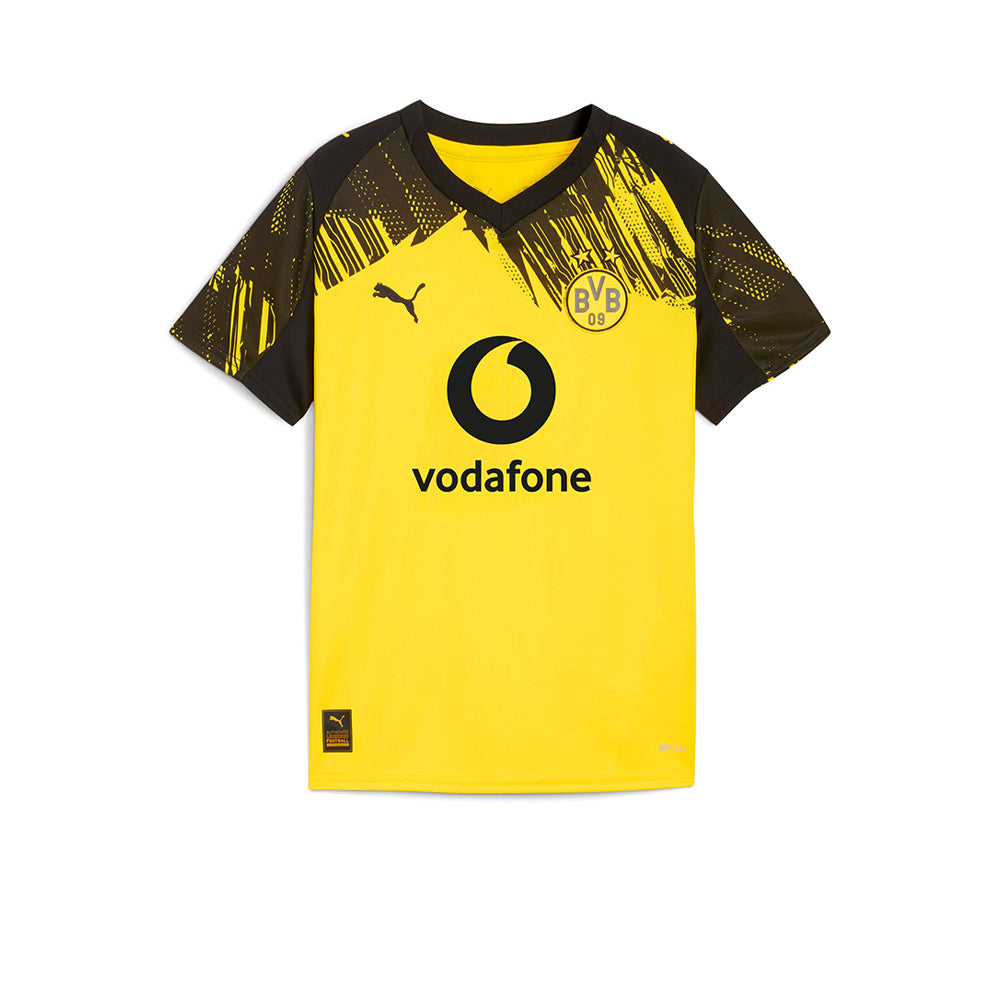 PUMA Boys Borussia Dortmund Home 2025/26 Jersey