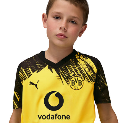 PUMA Boys Borussia Dortmund Home 2025/26 Jersey
