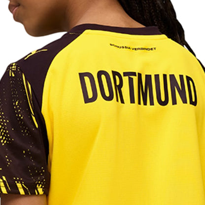PUMA Boys Borussia Dortmund Home 2025/26 Jersey
