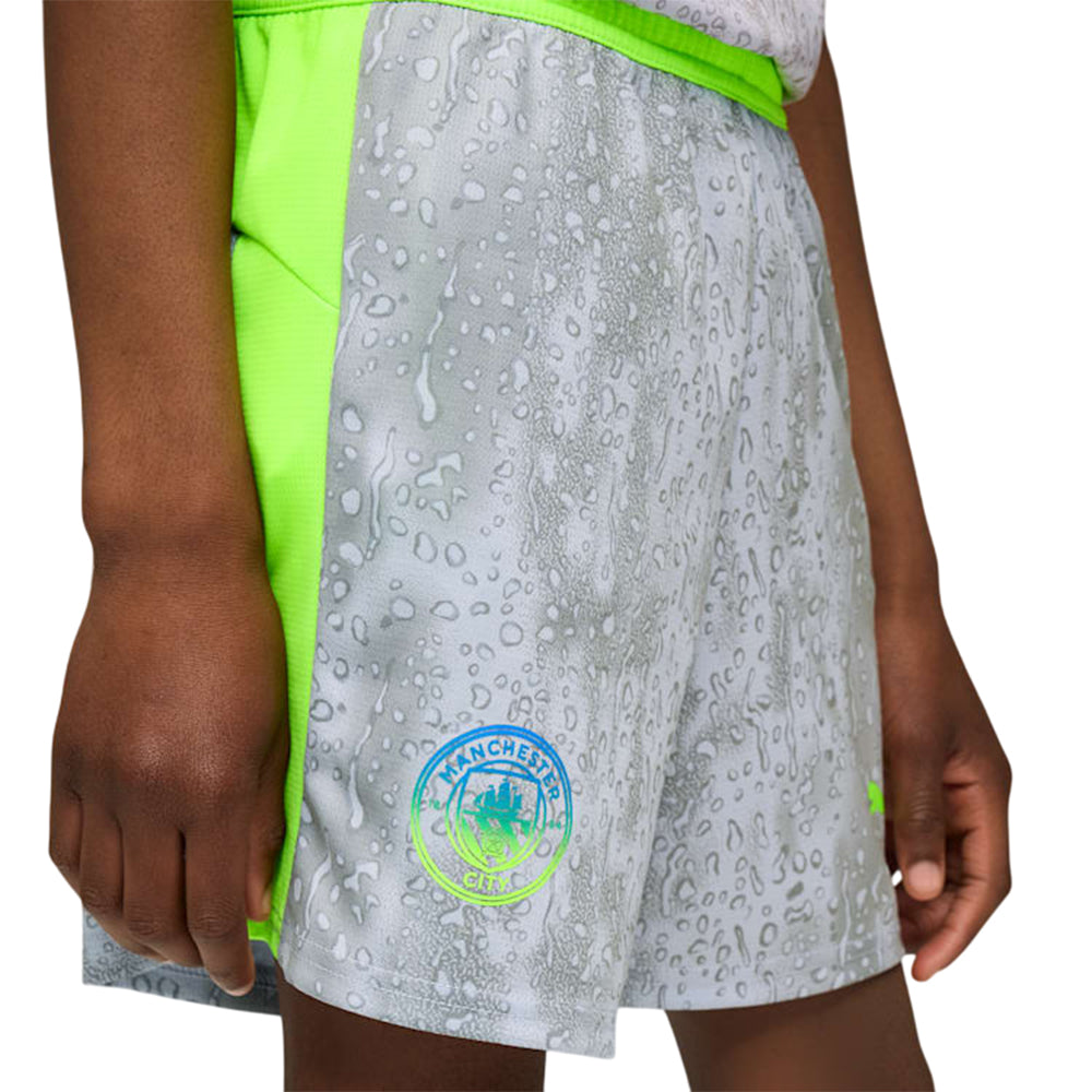 PUMA Boys Manchester City Third 2025/26 Football Shorts