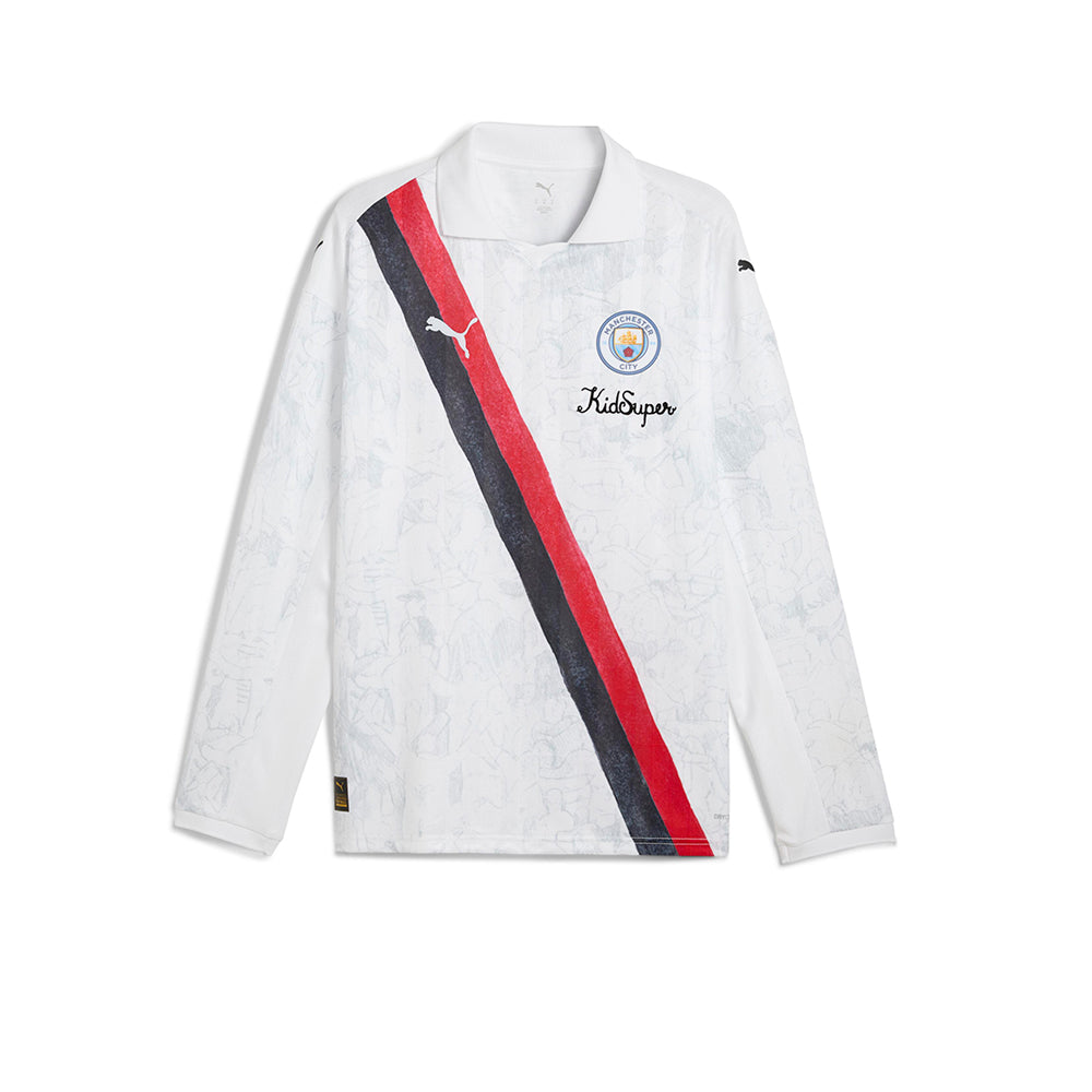 PUMA x KidSuper Manchester City Long Sleeve เสื้อฟุตบอลผู้ชาย