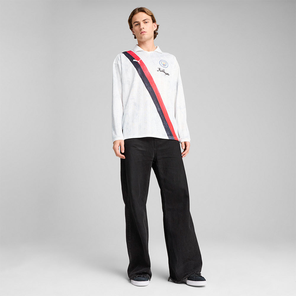 PUMA x KidSuper Manchester City Long Sleeve เสื้อฟุตบอลผู้ชาย