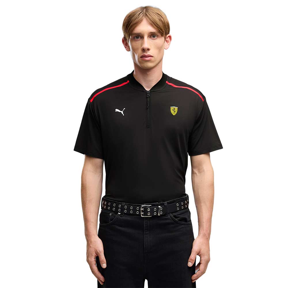 PUMA Scuderia Ferrari Premium CLOUDSPUN Relaxed Men's Polo Shirt - Supersports Thailand