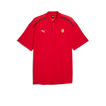PUMA Scuderia Ferrari Premium CLOUDSPUN Relaxed Men's Polo Shirt - Supersports Thailand