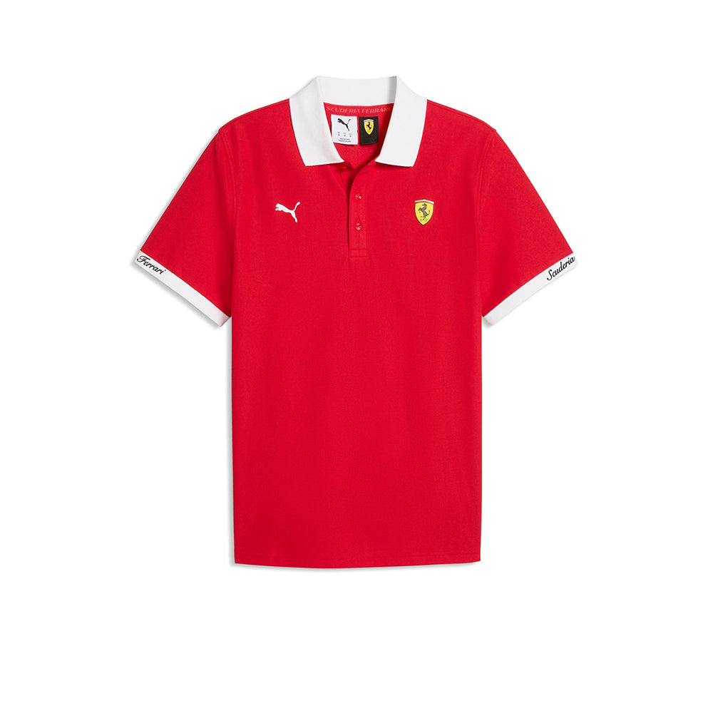 PUMA Ferrari Pique เสื้อโปโลผู้ชาย Supersports Thailand