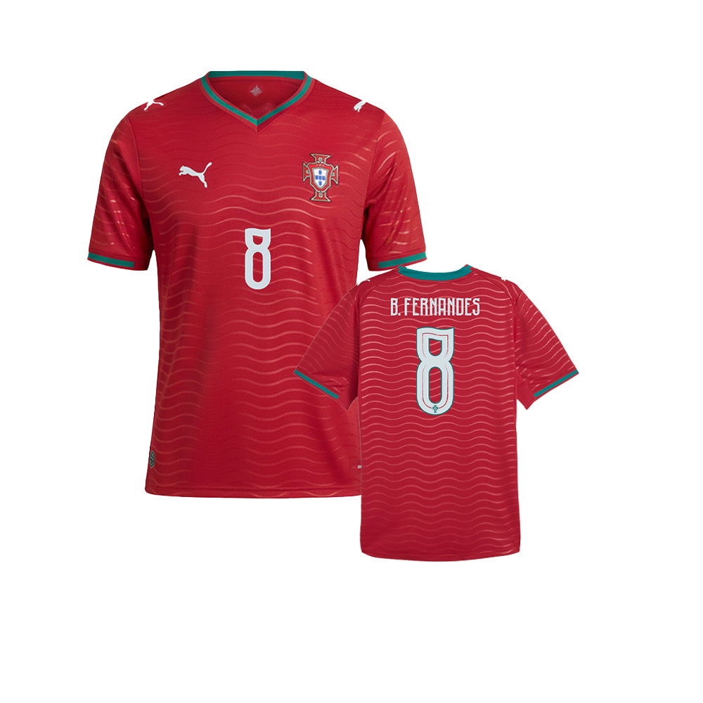 PUMA Men's Portugal B.Fernandes Home Replica 2025/26 Jersey - Supersports Thailand
