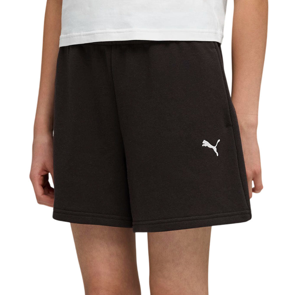 PUMA Essentials High-Waist Kids Lifestyle Shorts Supersports Thailand