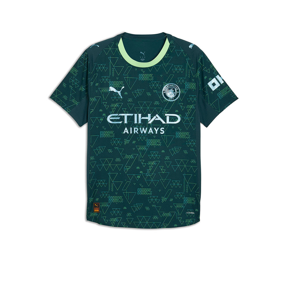 PUMA เสื้อแข่งผู้ชายทีมแมนเชสเตอร์ ซิตี้ ชุดที่สี่ เกรด Authentic ฤดูกาล 2025/26