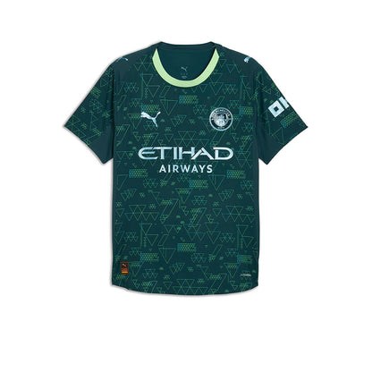 PUMA เสื้อแข่งผู้ชายทีมแมนเชสเตอร์ ซิตี้ ชุดที่สี่ เกรด Authentic ฤดูกาล 2025/26