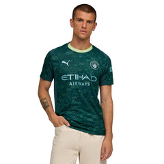 PUMA เสื้อแข่งผู้ชายทีมแมนเชสเตอร์ ซิตี้ ชุดที่สี่ เกรด Replica ฤดูกาล 2025/26