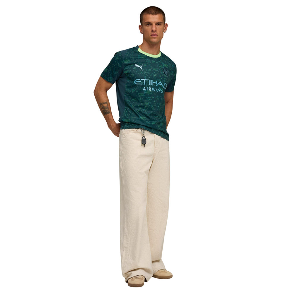 PUMA เสื้อแข่งผู้ชายทีมแมนเชสเตอร์ ซิตี้ ชุดที่สี่ เกรด Replica ฤดูกาล 2025/26