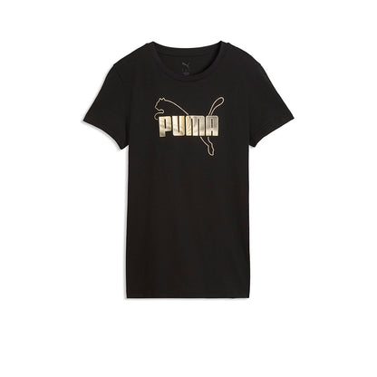 PUMA Ess Logo Lab Metallic Women's T-Shirt - Supersports Thailand