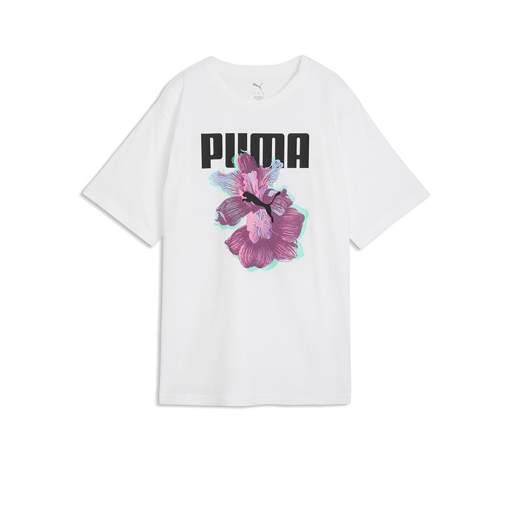PUMA Graphic Relaxed Flower Women's T-Shirt - Supersports Thailand