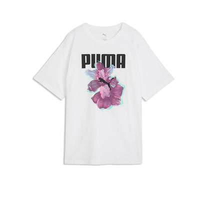 PUMA Graphic Relaxed Flower Women's T-Shirt - Supersports Thailand