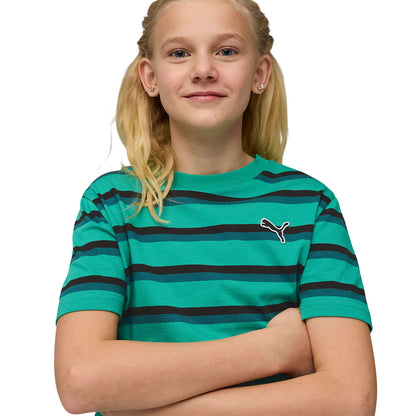 PUMA Essentials Striped Kids T-Shirt
