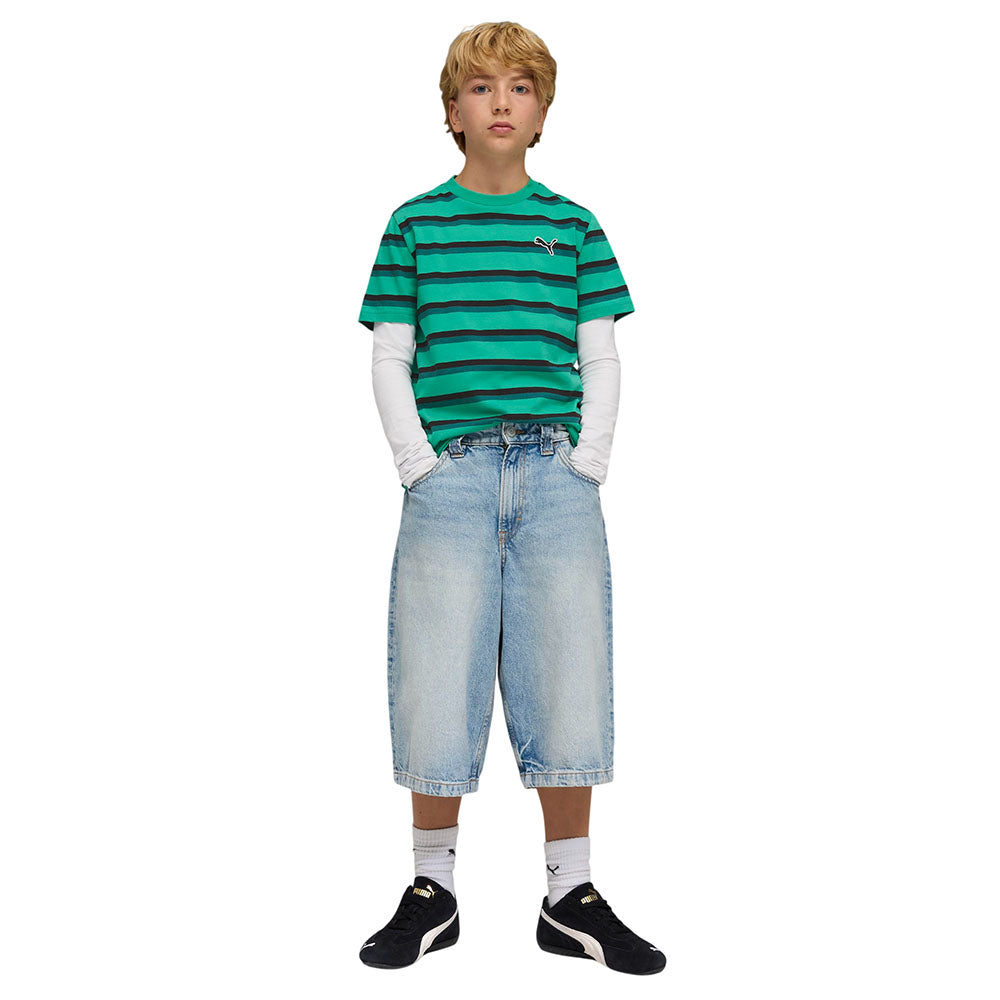 PUMA Essentials Striped Kids T-Shirt Supersports Thailand