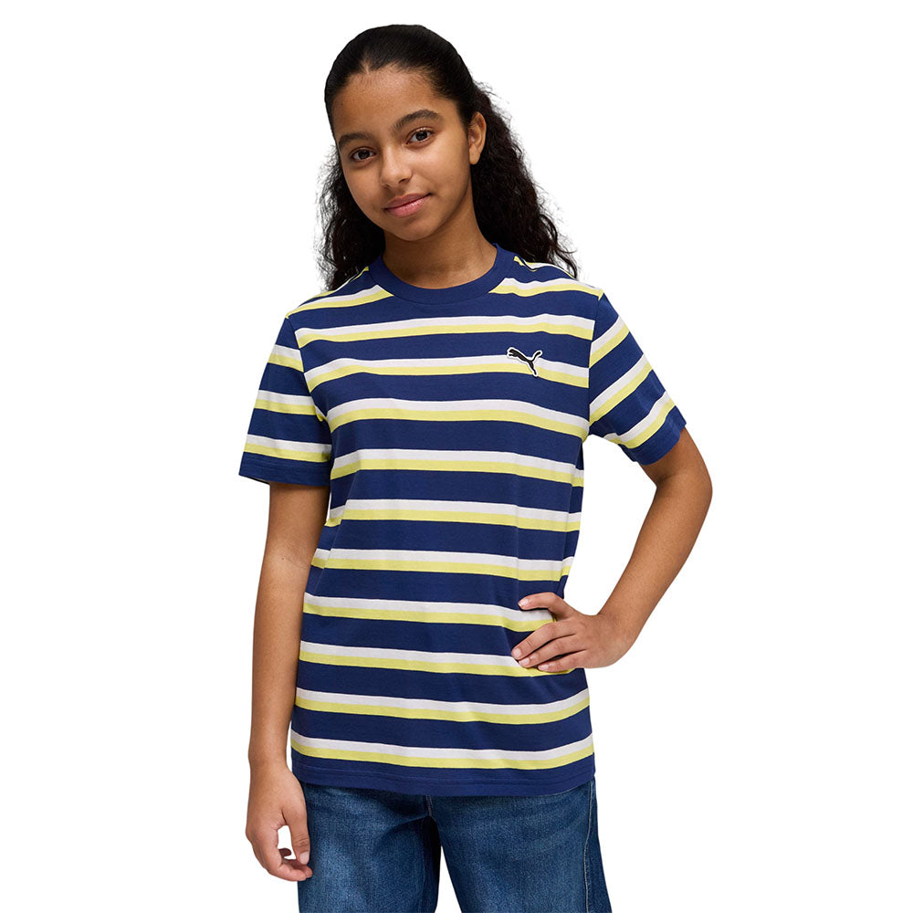 PUMA Essentials Striped Kids T-Shirt Supersports Thailand
