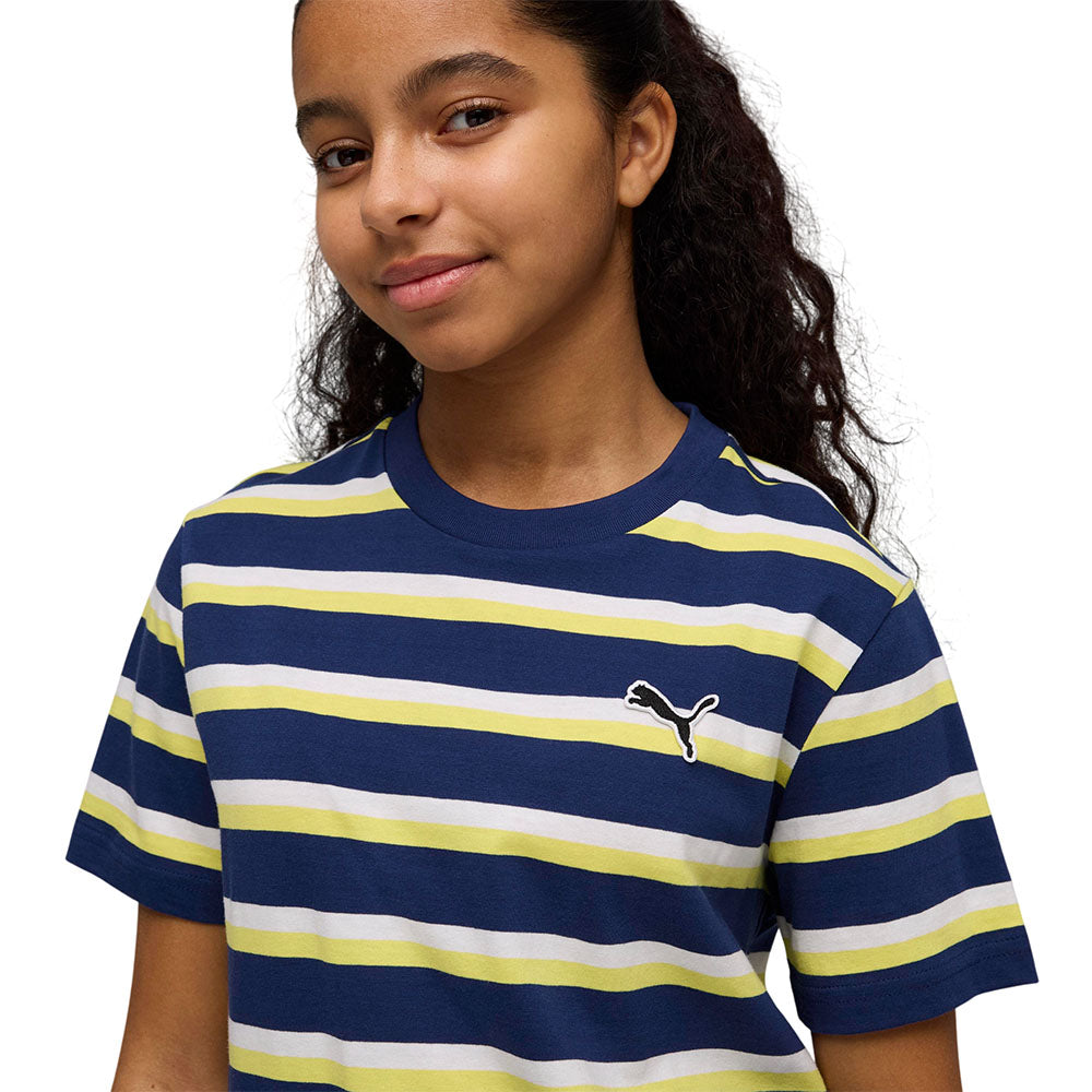 PUMA Essentials Striped Kids T-Shirt Supersports Thailand