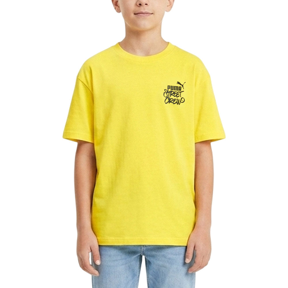 PUMA Mid 90s Relaxed Back Graphic Kids T-Shirt Supersports Thailand