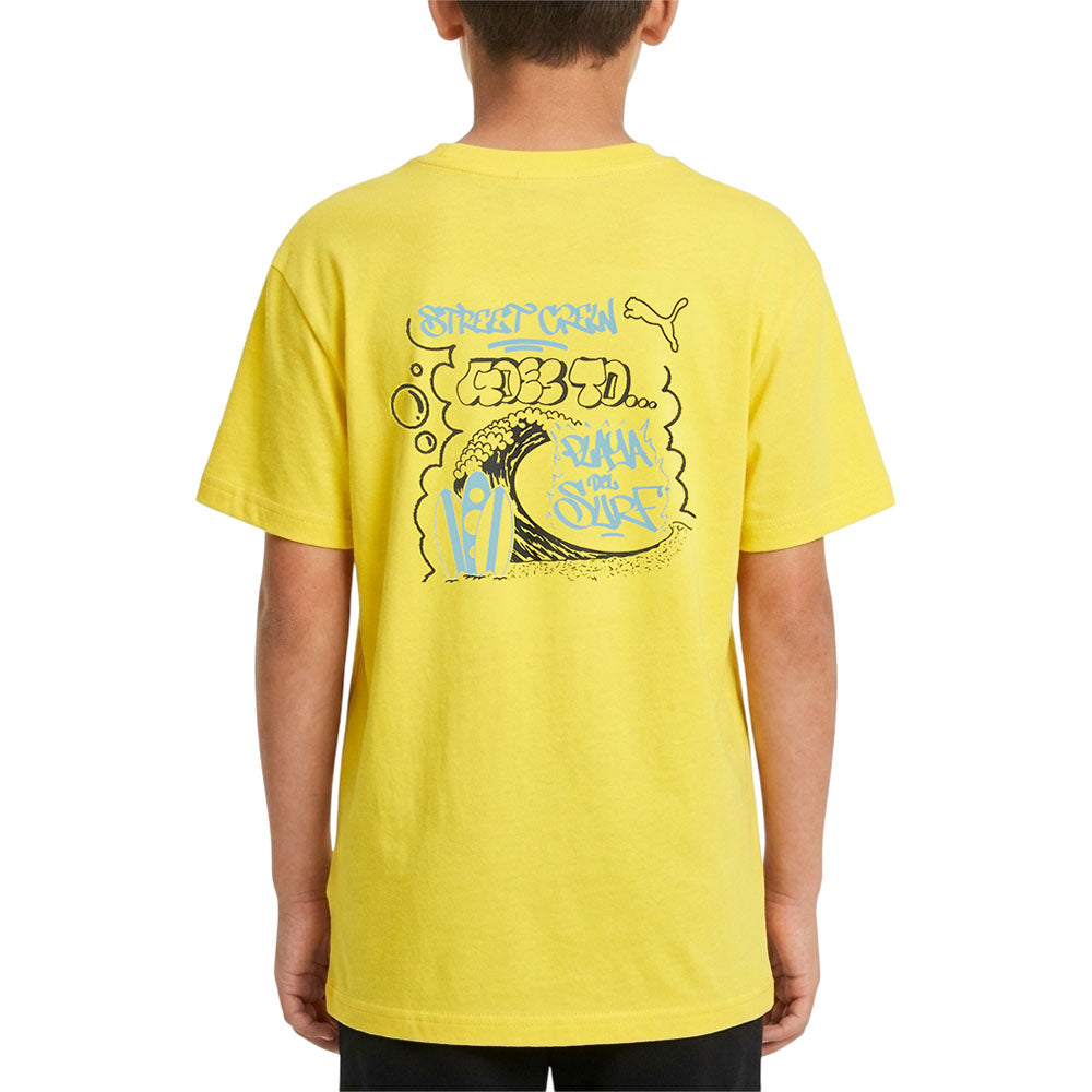 PUMA Mid 90s Relaxed Back Graphic Kids T-Shirt - Supersports Thailand