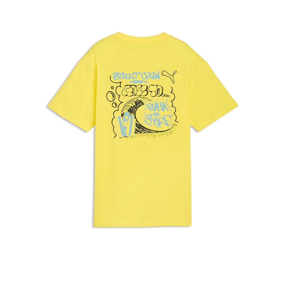 PUMA Mid 90s Relaxed Back Graphic Kids T-Shirt Supersports Thailand
