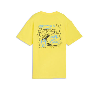 PUMA Mid 90s Relaxed Back Graphic Kids T-Shirt