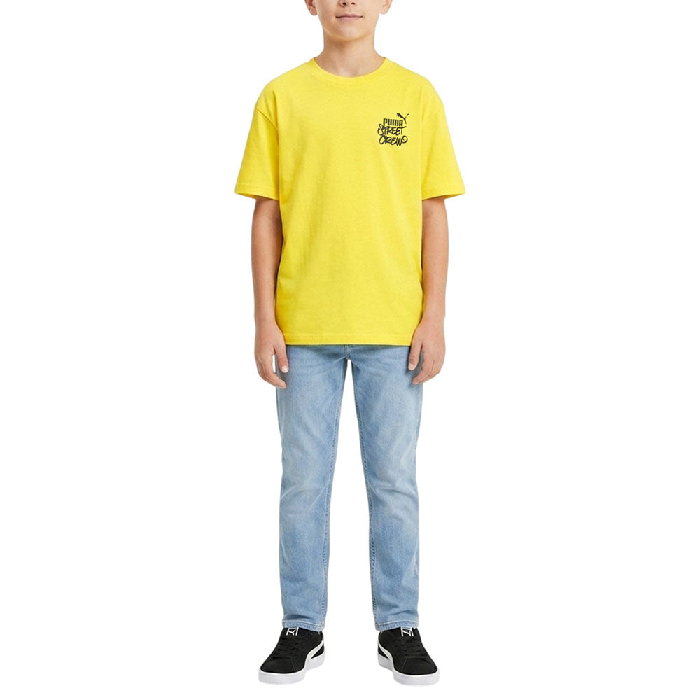 PUMA Mid 90s Relaxed Back Graphic Kids T-Shirt Supersports Thailand