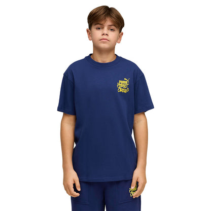 PUMA Mid 90s Relaxed Back Graphic Kids T-Shirt