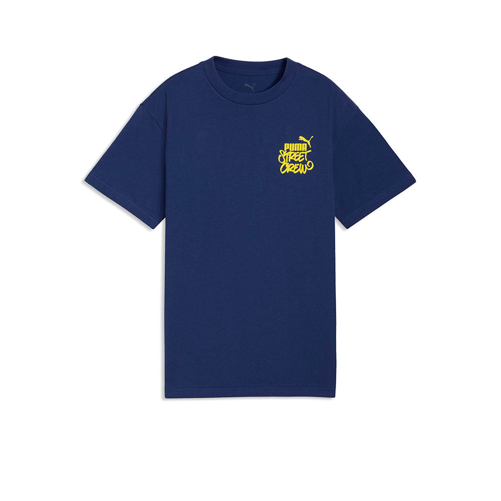 PUMA Mid 90s Relaxed Back Graphic Kids T-Shirt Supersports Thailand