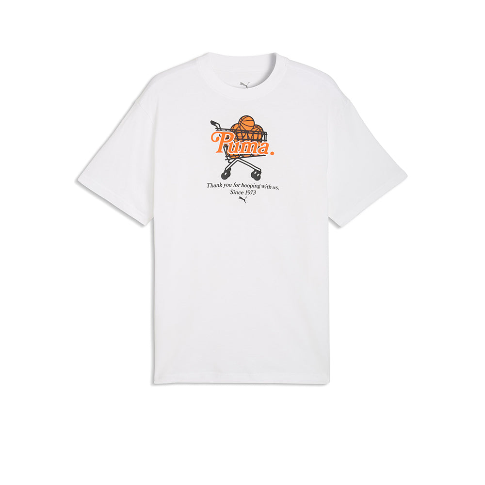 PUMA Junior Varsity Men's Basketball T-Shirt - Supersports Thailand