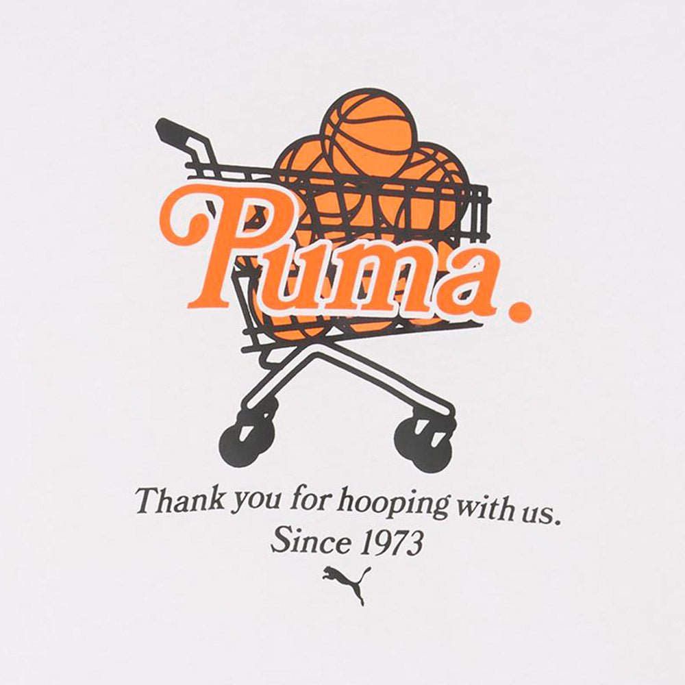 PUMA Junior Varsity Men's Basketball T-Shirt - Supersports Thailand