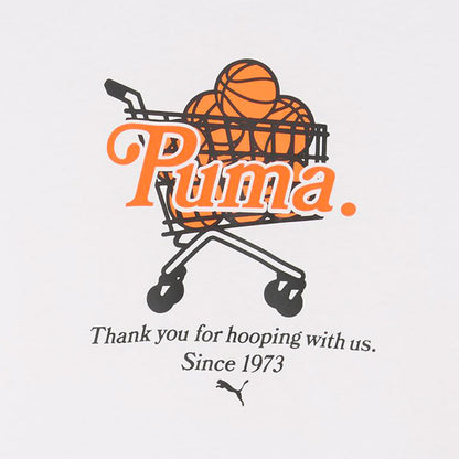 PUMA Junior Varsity Men's Basketball T-Shirt - Supersports Thailand