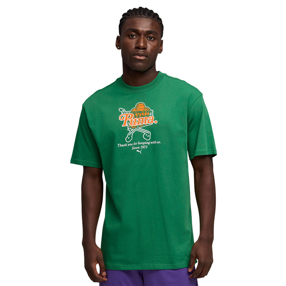 PUMA Junior Varsity Men's Basketball T-Shirt - Supersports Thailand Supersports Thailand
